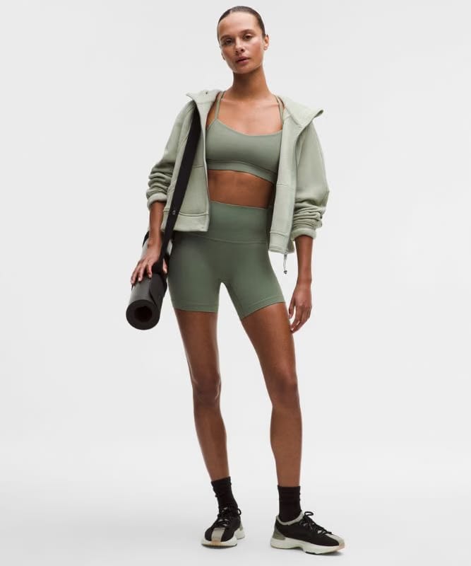 lululemon Align No Line™ High-Rise Short 6" - Willow Leaf