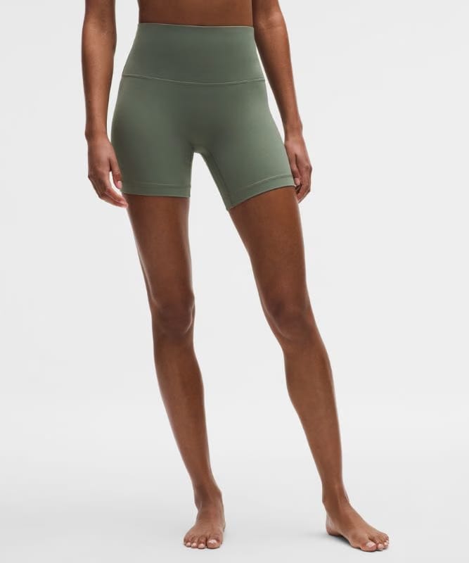 lululemon Align No Line™ High-Rise Short 6" - Willow Leaf