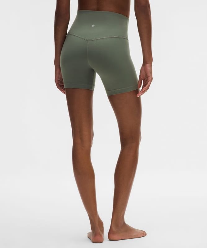 lululemon Align No Line™ High-Rise Short 6" - Willow Leaf