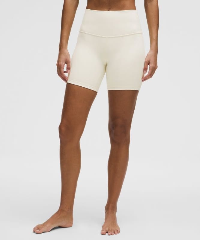 lululemon Align™ High-Rise Short 6" - Light Ivory