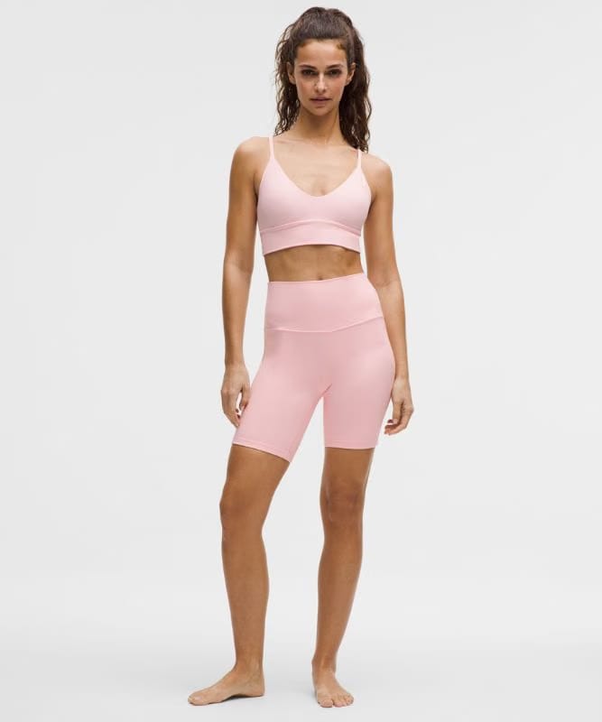 lululemon Align™ High-Rise Short 8" - Pink Pearl