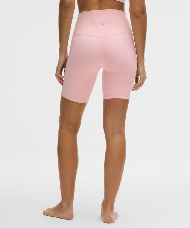 lululemon Align™ High-Rise Short 8" - Pink Pearl