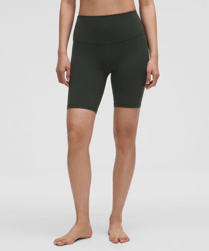 lululemon Align™ High-Rise Short 8" - Rainforest Green