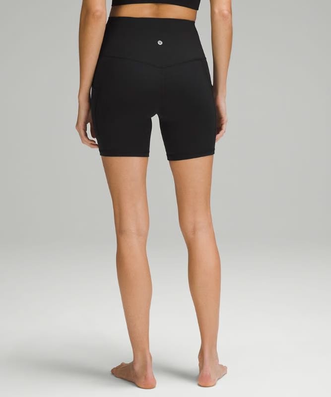 lululemon Align™ High-Rise Short with Pockets 6" - Black
