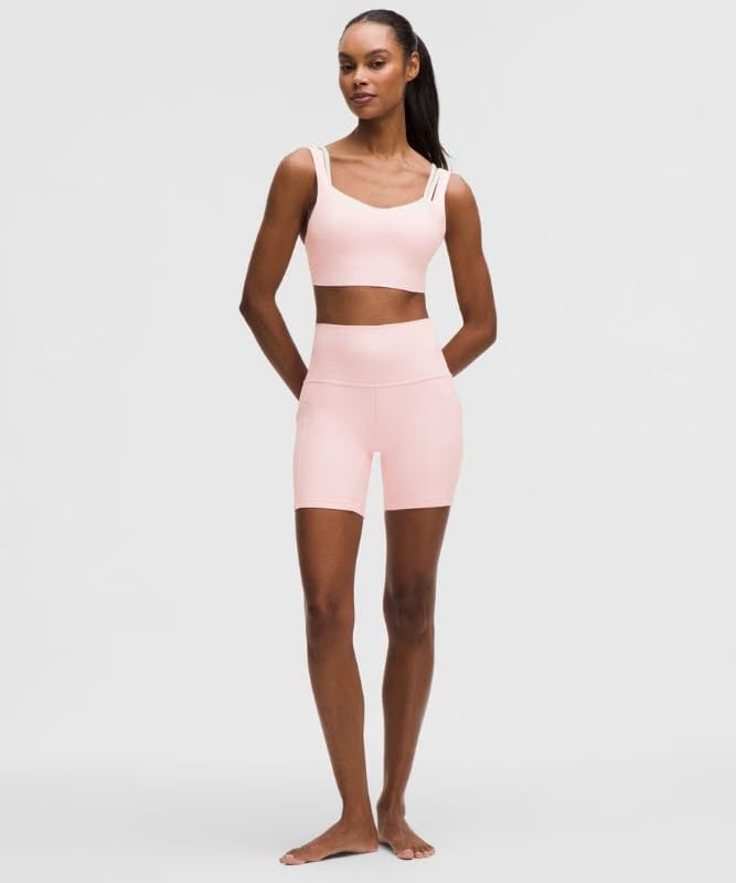 lululemon Align™ High-Rise Short with Pockets 6" - Pink Pearl