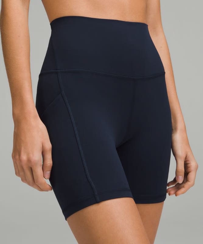 lululemon Align™ High-Rise Short with Pockets 6" - True Navy
