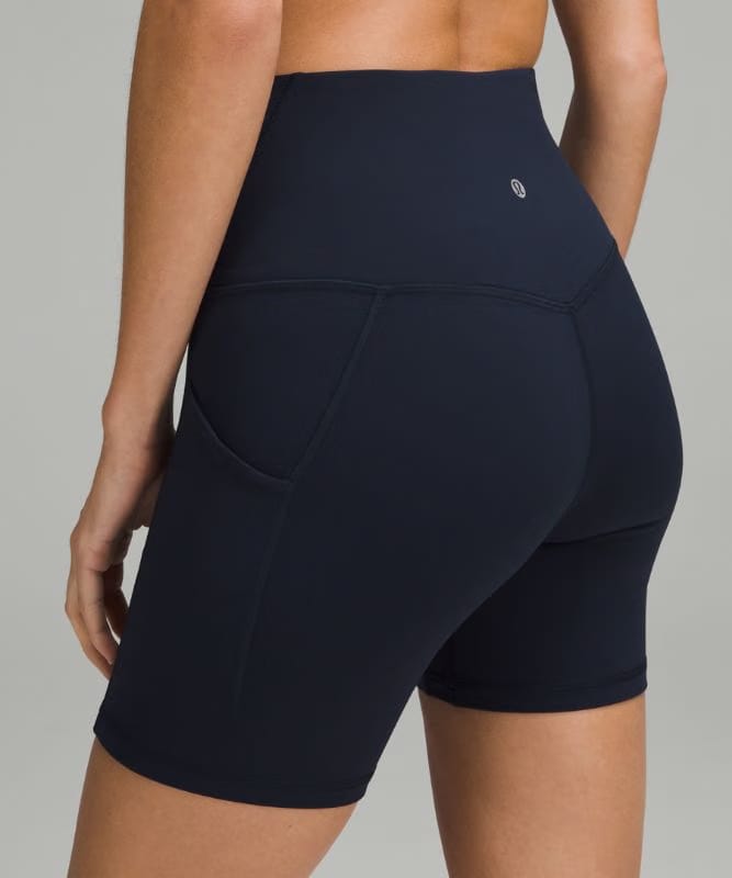 lululemon Align™ High-Rise Short with Pockets 6" - True Navy