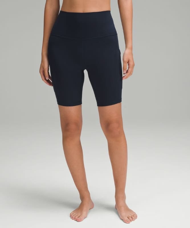 lululemon Align™ High-Rise Short with Pockets 8" - True Navy
