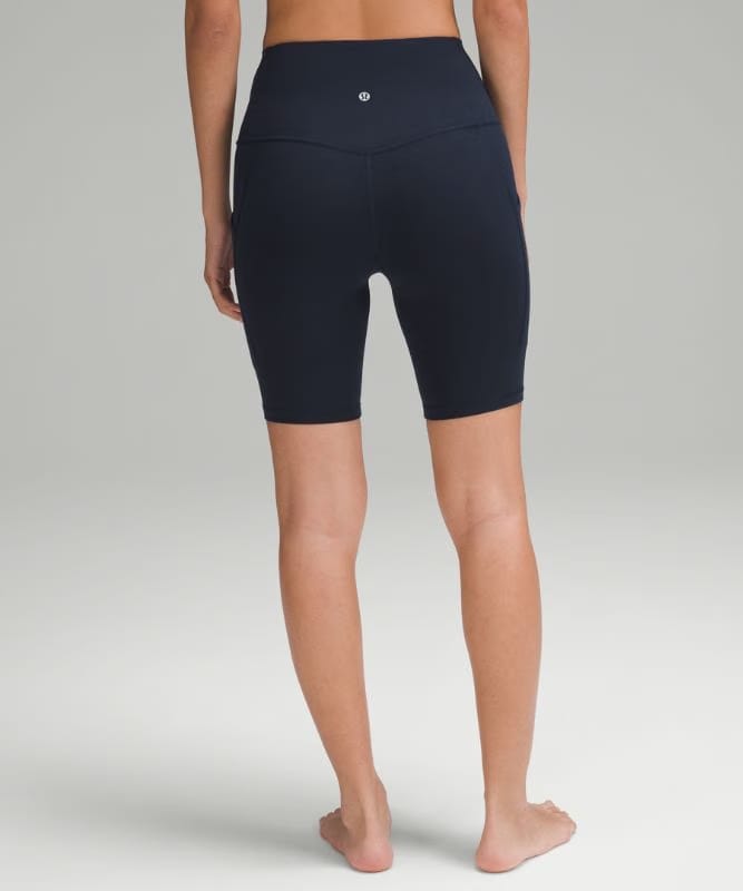 lululemon Align™ High-Rise Short with Pockets 8" - True Navy
