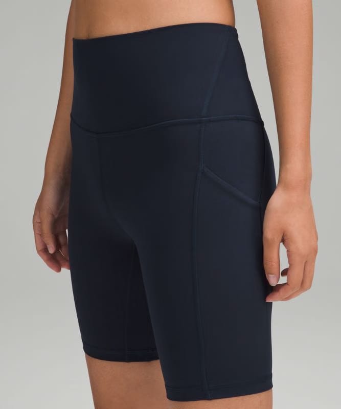 lululemon Align™ High-Rise Short with Pockets 8" - True Navy