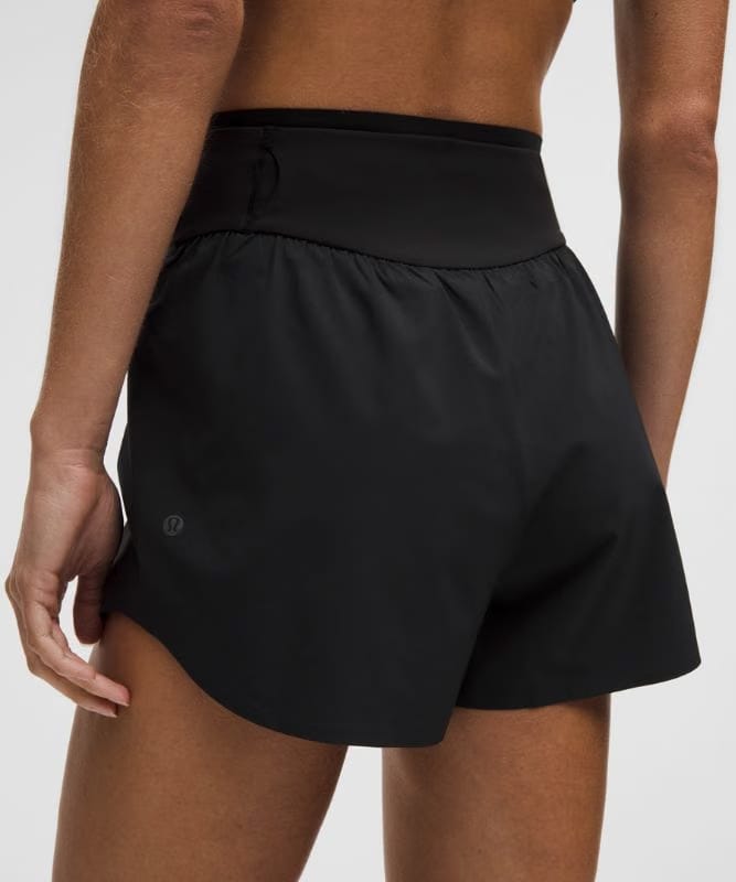 lululemon Go Further Super-High-Rise Split Short 3" - Black