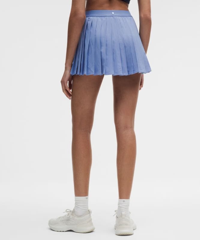 lululemon High-Rise Pleated Tennis Skirt - Prep Blue