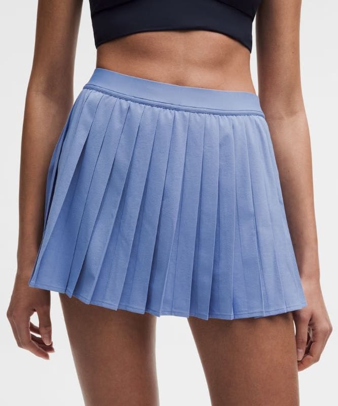 lululemon High-Rise Pleated Tennis Skirt - Prep Blue