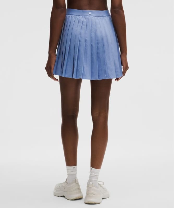 lululemon High-Rise Pleated Tennis Skirt *Long - Canteen Green