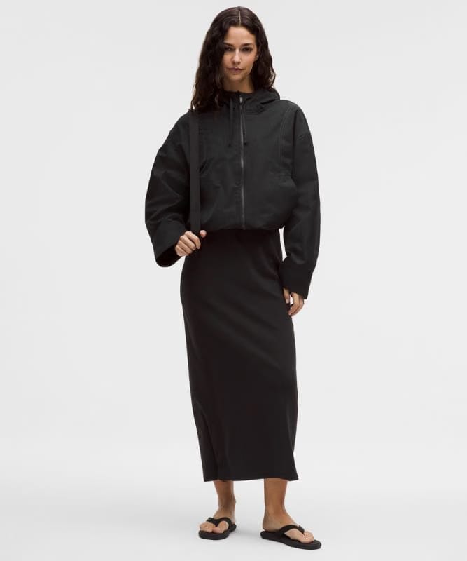 lululemon Nulu Dual-Cinch High-Rise Maxi Skirt - Black