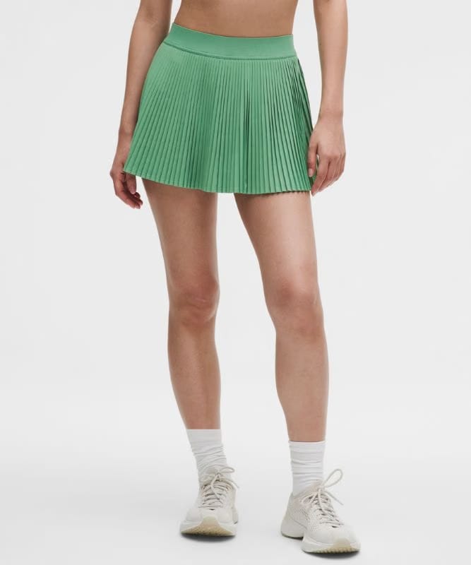lululemon RePleat High-Rise Tennis Skirt - Canteen Green