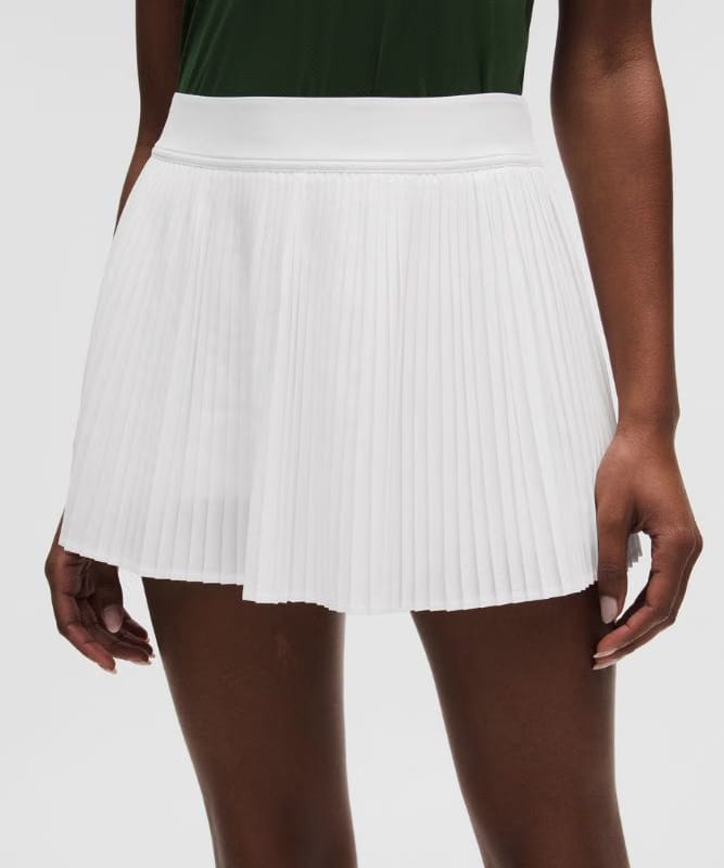 lululemon RePleat High-Rise Tennis Skirt - White
