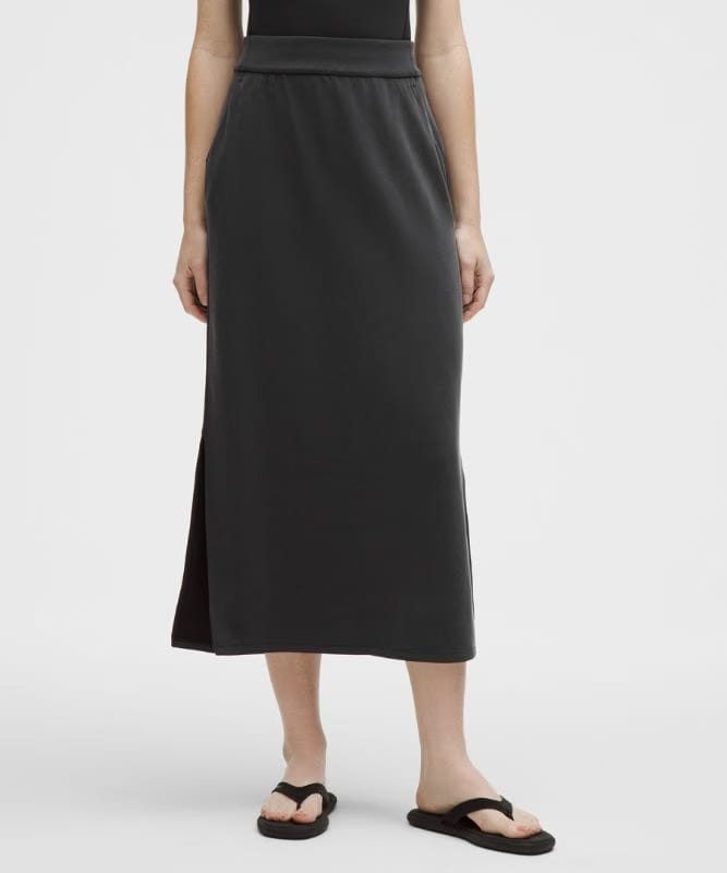 lululemon Softstreme Pull-On High-Rise Maxi Skirt - Black