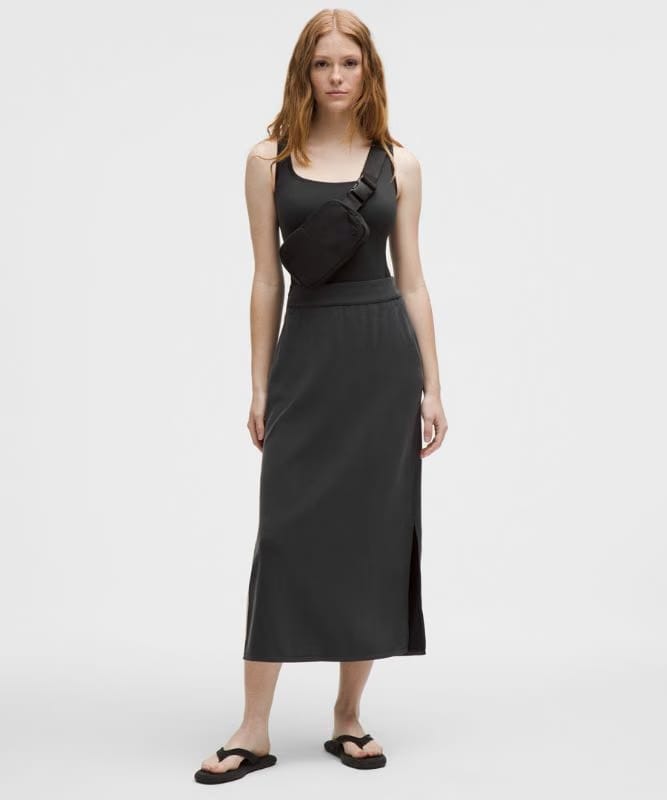 lululemon Softstreme Pull-On High-Rise Maxi Skirt - Black