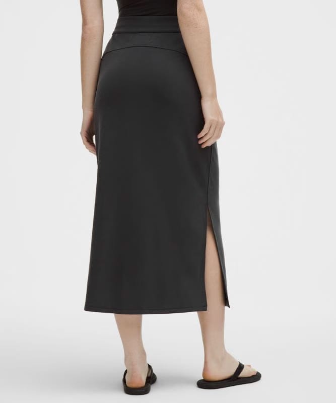 lululemon Softstreme Pull-On High-Rise Maxi Skirt - Black