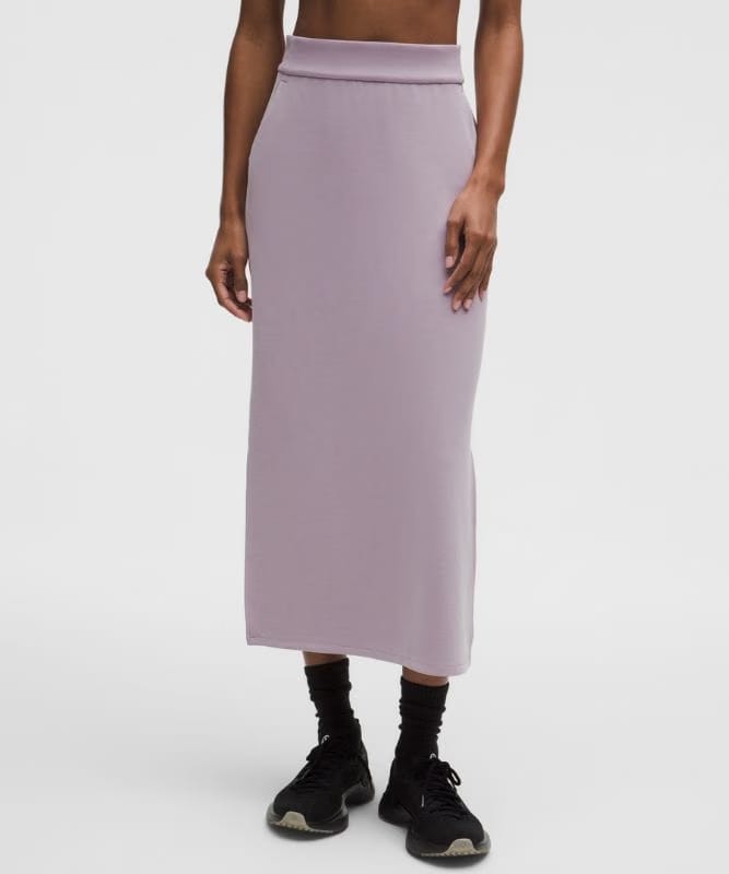lululemon Softstreme Pull-On High-Rise Maxi Skirt - Lotus Lavender