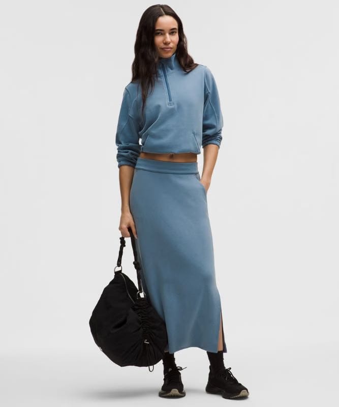 lululemon Softstreme Pull-On High-Rise Maxi Skirt - Steel Blue
