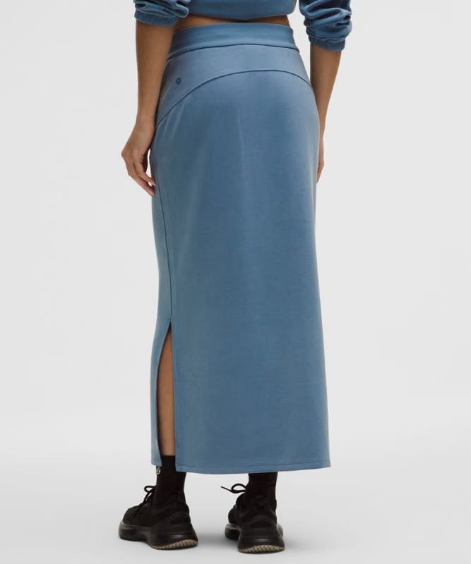 lululemon Softstreme Pull-On High-Rise Maxi Skirt - Steel Blue