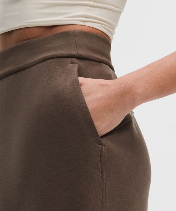 lululemon Softstreme Pull-On High-Rise Maxi Skirt - Walnut Crunch
