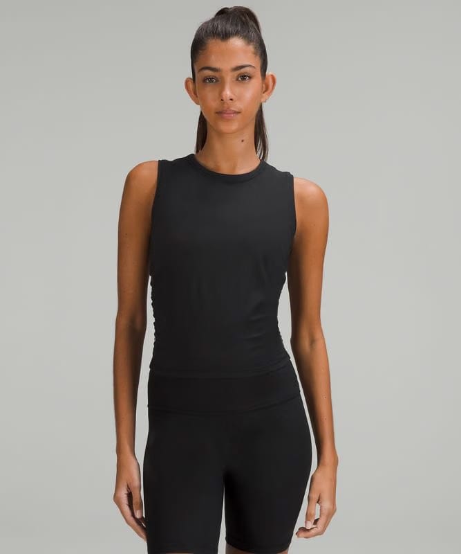 lululemon All It Takes Ribbed Nulu Tank Top - Black