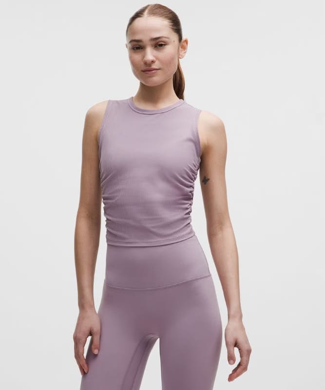 lululemon All It Takes Ribbed Nulu Tank Top - Lotus Lavender