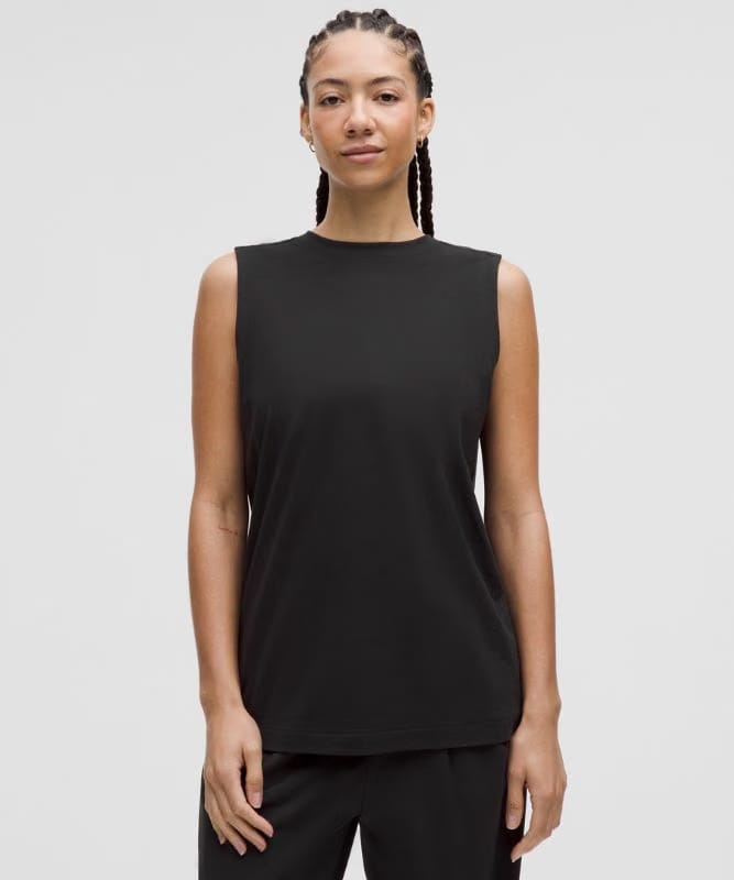 lululemon All Yours Organic Cotton Tank Top - Black