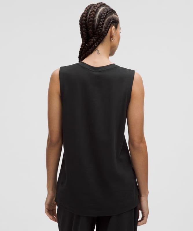 lululemon All Yours Organic Cotton Tank Top - Black