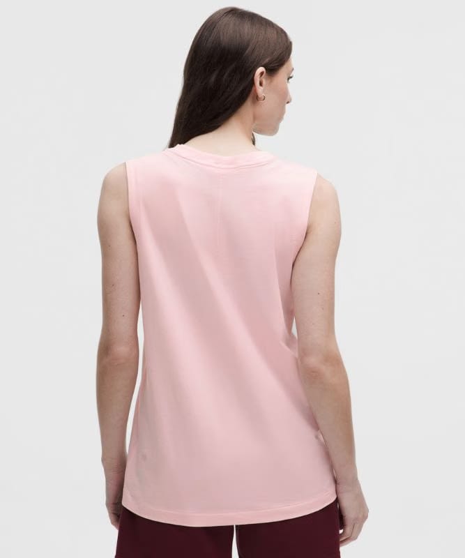 lululemon All Yours Organic Cotton Tank Top - Pink Pearl