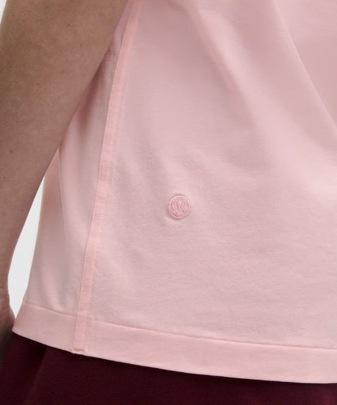 lululemon All Yours Organic Cotton Tank Top - Pink Pearl