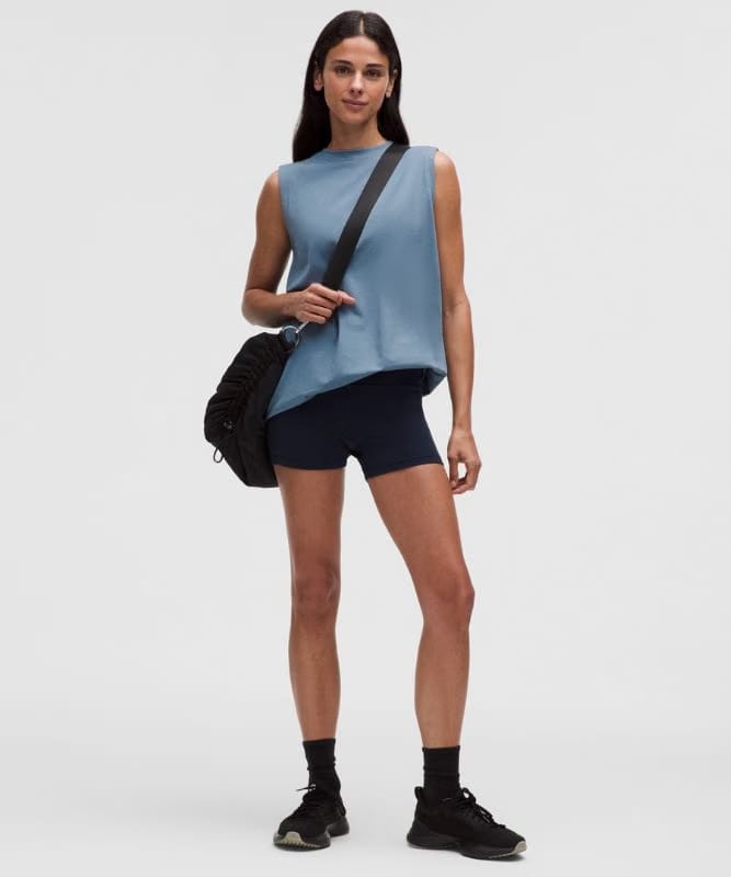 lululemon All Yours Organic Cotton Tank Top - Steel Blue