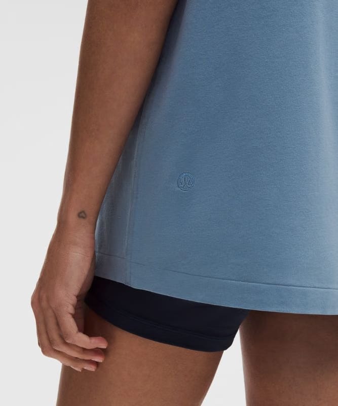lululemon All Yours Organic Cotton Tank Top - Steel Blue