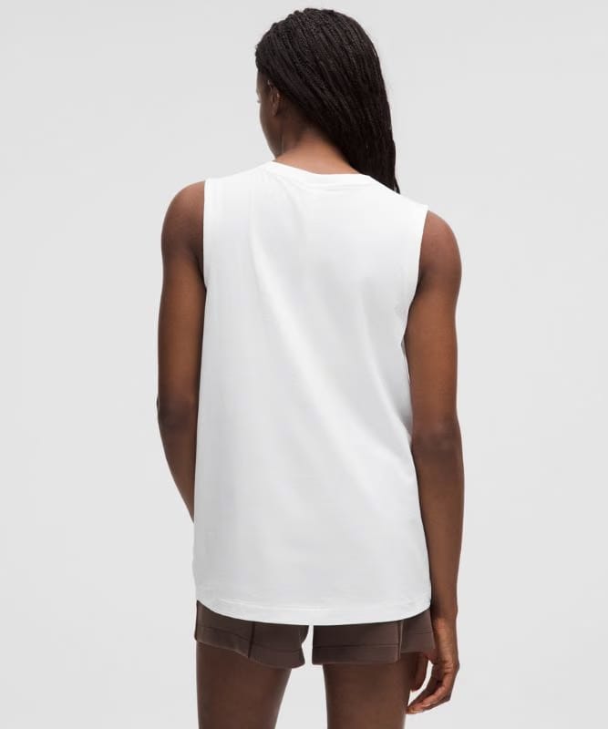 lululemon All Yours Organic Cotton Tank Top - White