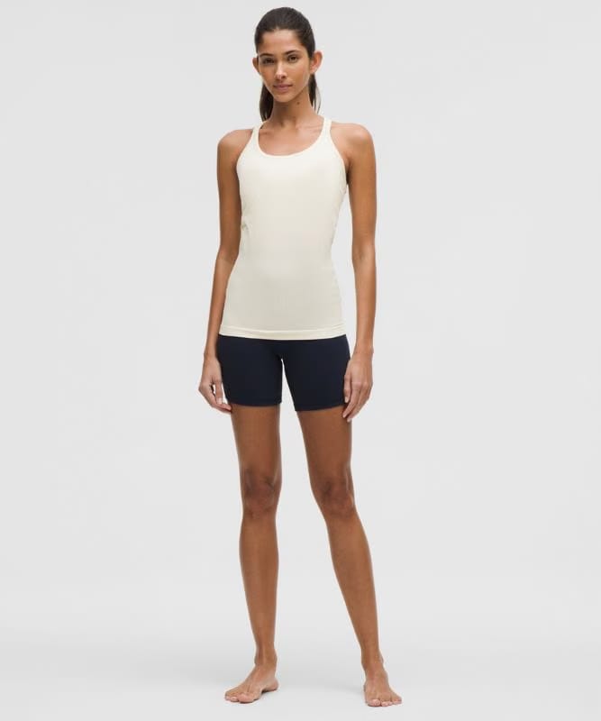 lululemon Ebb to Street Tank Top *Light Support, B/C Cup - Light Ivory