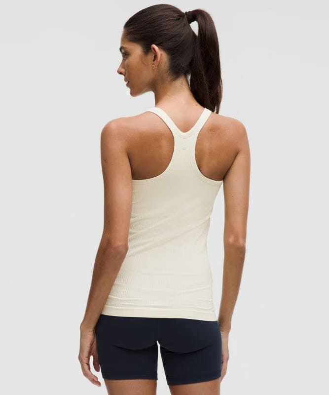 lululemon Ebb to Street Tank Top *Light Support, B/C Cup - Light Ivory
