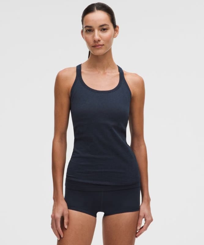 lululemon Ebb to Street Tank Top *Light Support, B/C Cup - True Navy