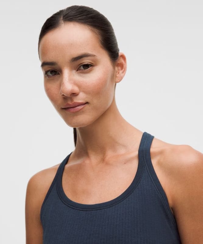 lululemon Ebb to Street Tank Top *Light Support, B/C Cup - True Navy