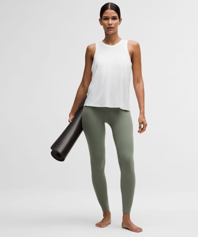 lululemon Flow Y 2-in-1 Back-Twist Tank Top - Black