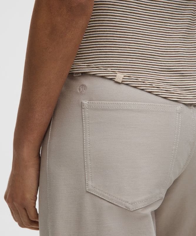 lululemon Hold Tight Crewneck Tank Top *Waist Length - Surround Stripe Trench Coconut Ivory