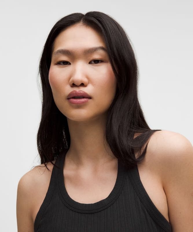 lululemon Hold Tight Micro-Rib Racerback Tank Top - Black