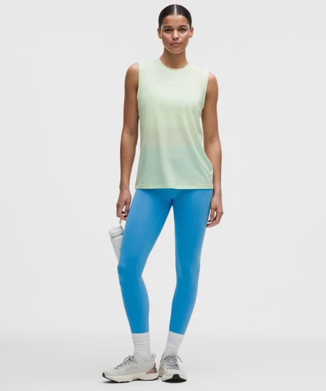 lululemon Jersey Training Muscle Tank Top Long *Wordmark - Matcha Magic