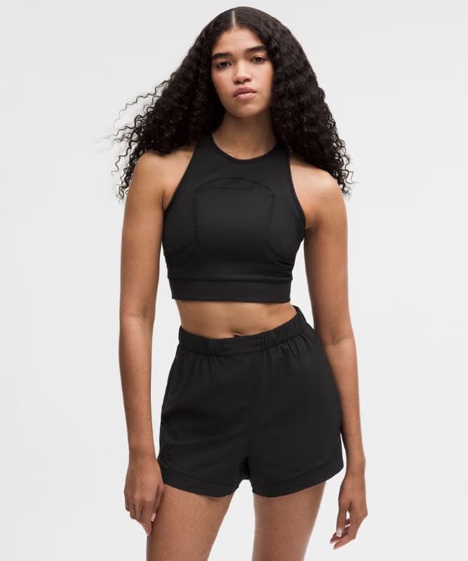 lululemon Mesh Cutout Tank Top *SLNSH Collection - Black