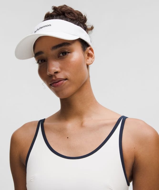 lululemon Scoop-Neck Cutout Tennis Tank Top *Medium Support, B/C Cup - White/Club Blue