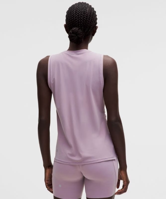 lululemon Side-Ruched Running Tank Top - Lotus Lavender
