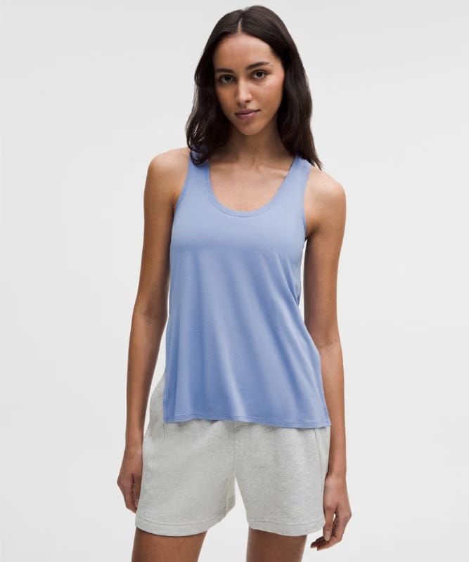 lululemon SilkAppeal Side-Slit Tank Top - Black