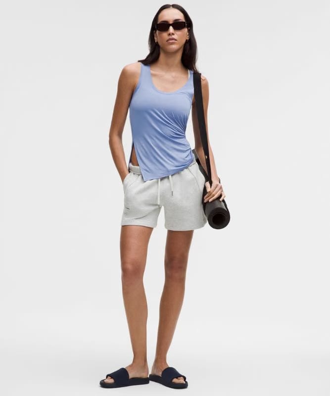 lululemon SilkAppeal Side-Slit Tank Top - Black